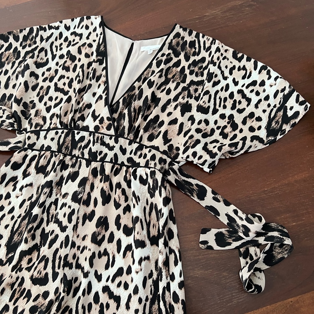 June & Hudson Leopard Print Jumper | Size S - image 6